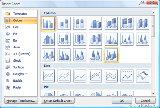 how-to-change-default-chart-type-in-excel-2007