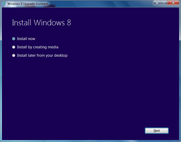 install windows 8