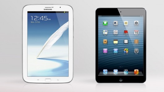 Note 8.0 vs iPad Mini