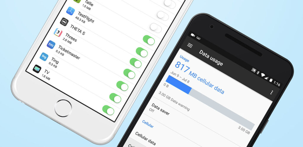 Check Your Data Usage on Android and iPhone