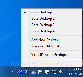 multiple desktops