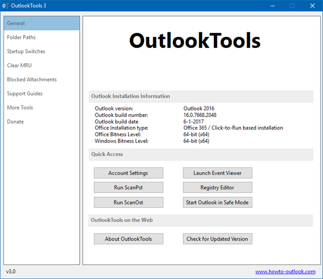 outlook tools