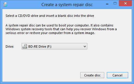 repair disc