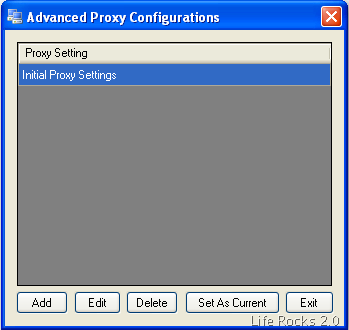 Advanced Proxy Config