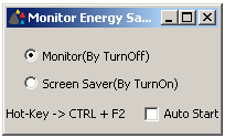 switch off monitor