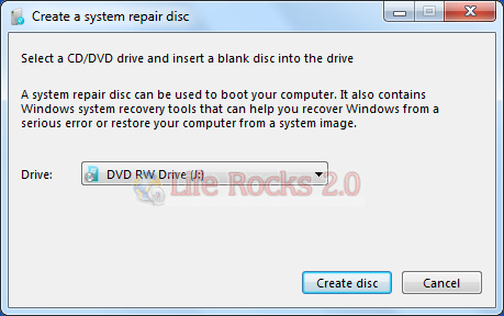 System Repair Disc