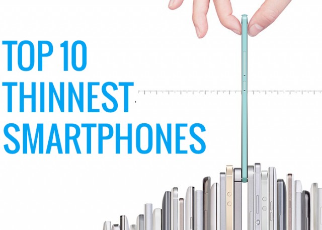 thinnest smartphones