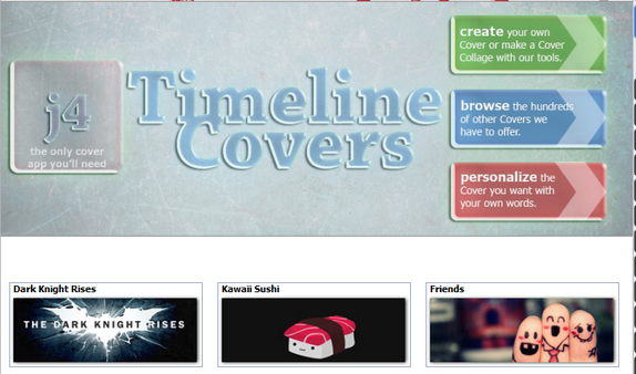 timeline cover app