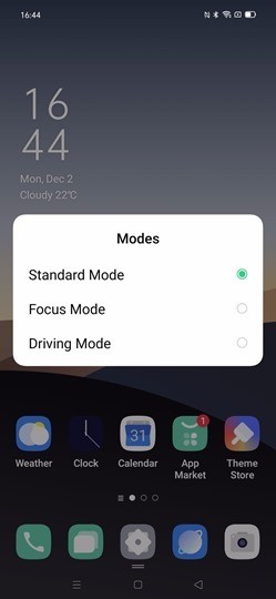 Focus Mode on ColorOS 7