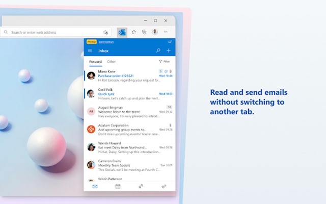 Microsoft Outlook Extension for Chrome