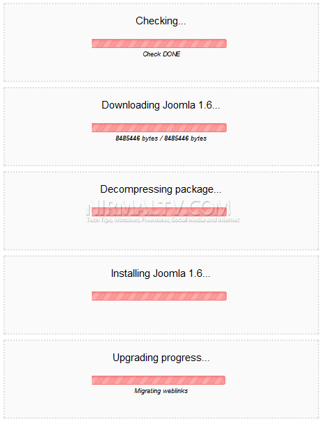upgrade to Joomla 1.6