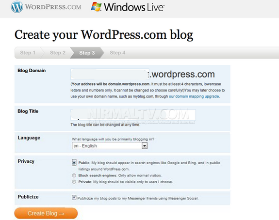 upgrade Live spaces to WordPress (4)