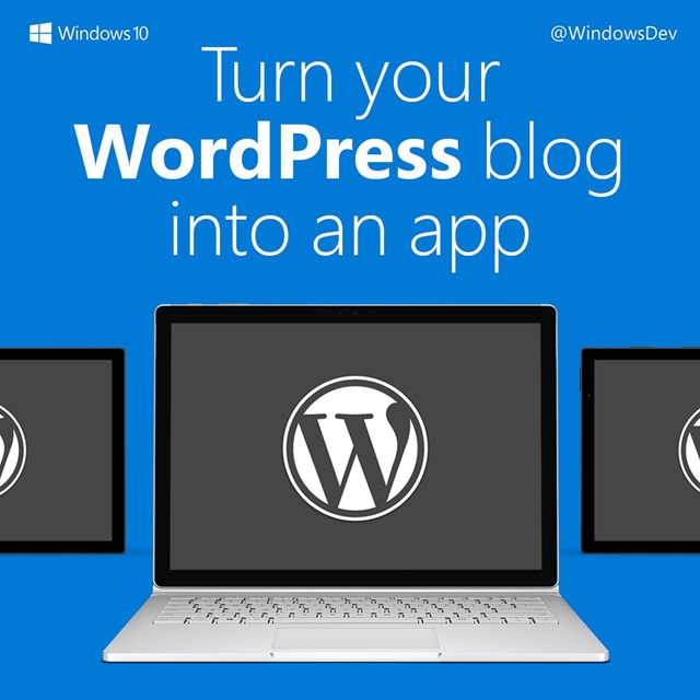 windows 10 wordpress app