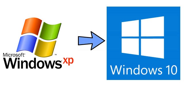 windows xp to windows 10 upgrade