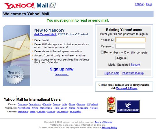 yahoomailsignin2002