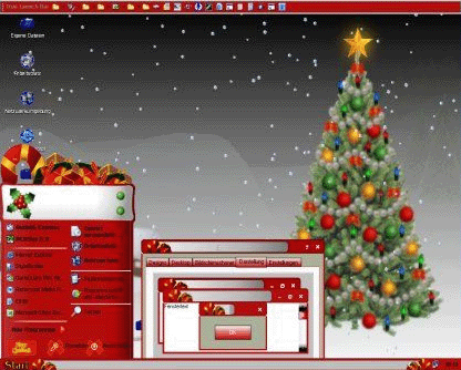 christmas desktop backgrounds for windows xp