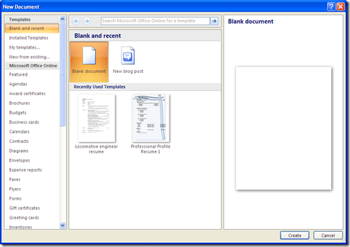 how to download templates from microsoft office online