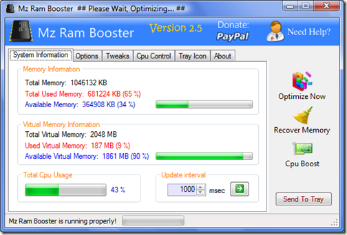 ram optimizer free windows 7